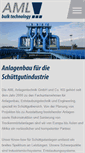 Mobile Screenshot of aml-anlagentechnik.de